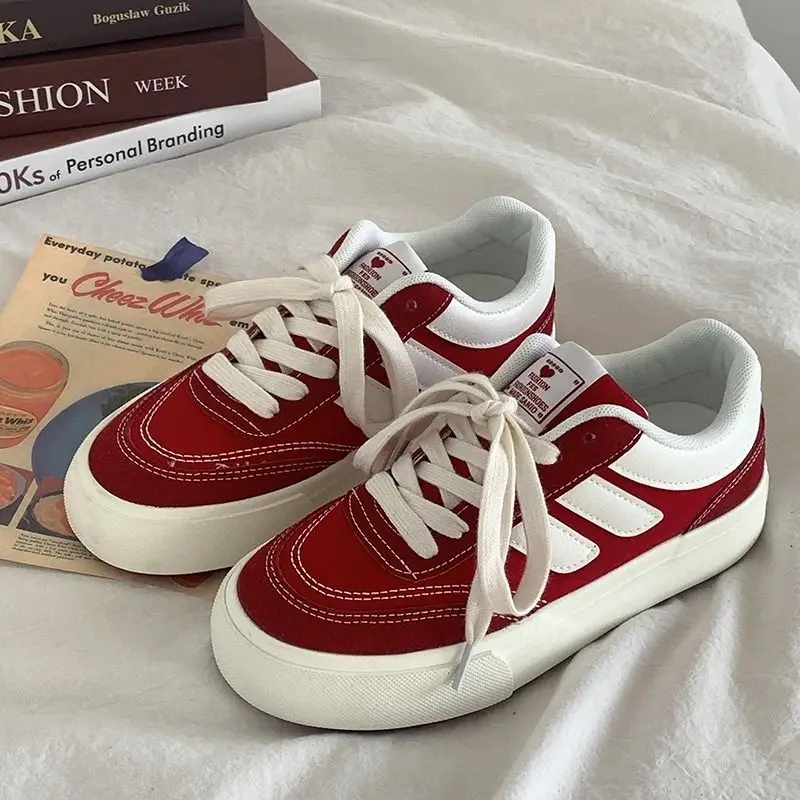 2024 New Red Women Vulcanize S - Vans Shoes Old Skool review and price