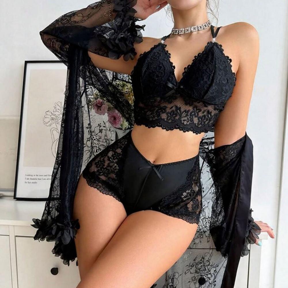 Sexy See Through Mesh Sleepwea - Sheer Bra Lace review and price